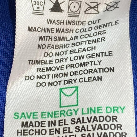 Texas Rangers 2014 MLB Youth Lg. Cool Base Blue NOS T-Shirt - Picture 5 of 6